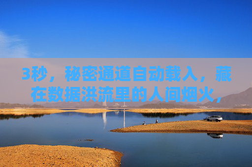 3秒，秘密通道自动载入，藏在数据洪流里的人间烟火，3秒秘密通道，数据洪流里的人间烟火