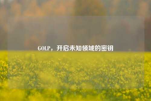 GOLP，开启未知领域的密钥