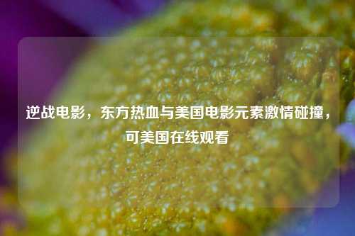 逆战电影，东方热血与美国电影元素激情碰撞，可美国在线观看