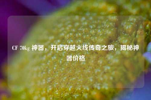 CF 70kg 神器，开启穿越火线传奇之旅，揭秘神器价格