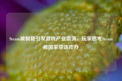 Steam被制裁引发游戏产业震荡，玩家思考Steam被国家禁该咋办