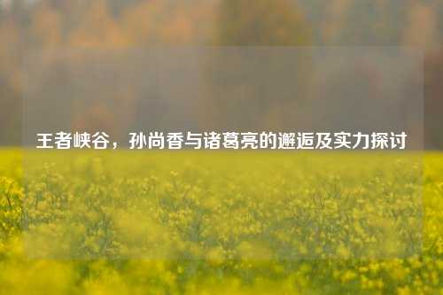王者峡谷,孙尚香与诸葛亮的邂逅及实力探讨