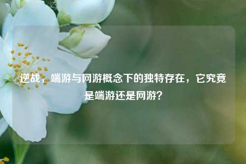 逆战，端游与网游概念下的独特存在，它究竟是端游还是网游？