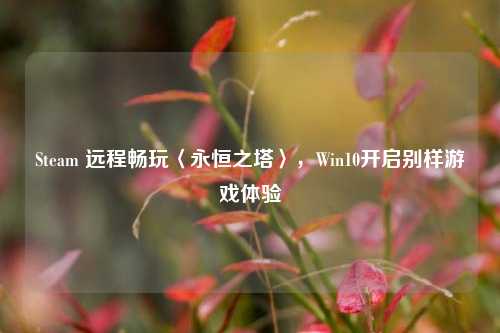 Steam 远程畅玩〈永恒之塔〉,Win10开启别样游戏体验
